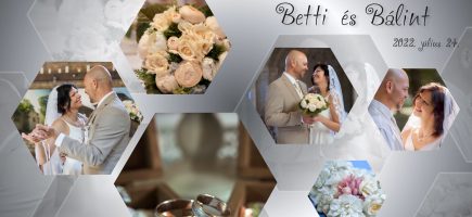 Betti és Bálint esküvője – Slideshow